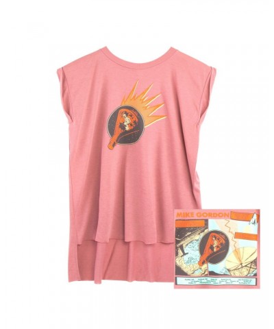 $4.97 Mike Gordon 2018 Tour Spaceman Women's Muscle Tank on Salmon Shirts