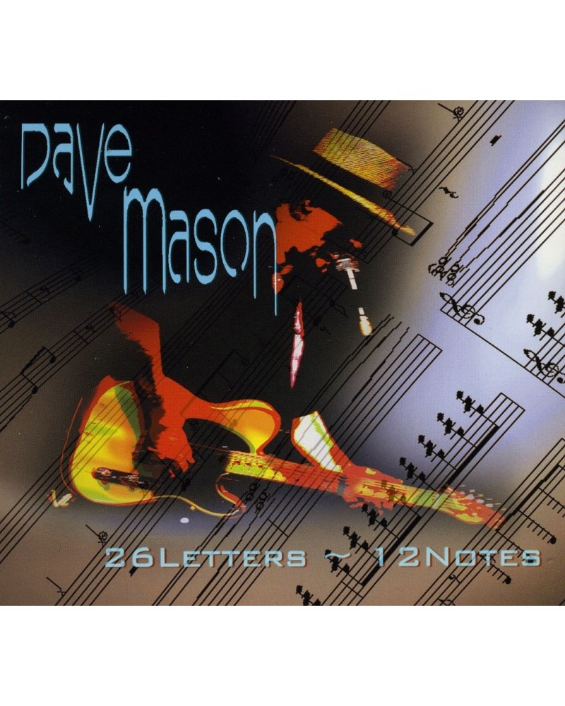 $9.25 Dave Mason 26 LETTERS 12 NOTES CD CD