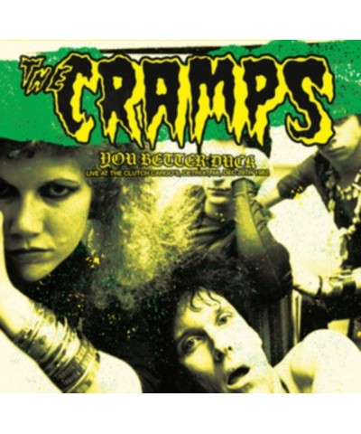 $17.98 The Cramps LP - You Better Duck: Live At The Clutch Cargo'S. Detroit. Mi. Dec 29Th 1982 (Vinyl) Vinyl