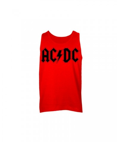 $15.20 AC/DC Black Grunge Logo Sleeveless Unisex Muscle Tee Shirts