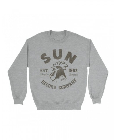 $12.93 Sun Records Sweatshirt | Est. 1952 Memphis Tennessee Distressed Sweatshirt Sweatshirts