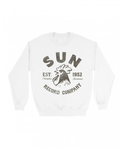 $12.93 Sun Records Sweatshirt | Est. 1952 Memphis Tennessee Distressed Sweatshirt Sweatshirts