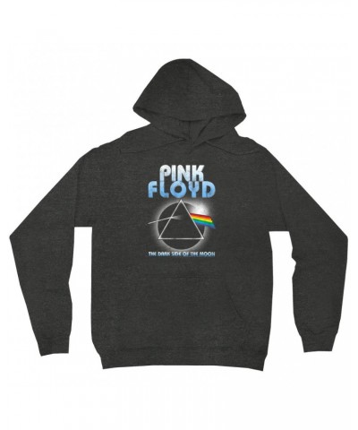 $13.18 Pink Floyd Hoodie | Blue Retro Dark Side Of The Moon Design Distressed Hoodie Sweatshirts