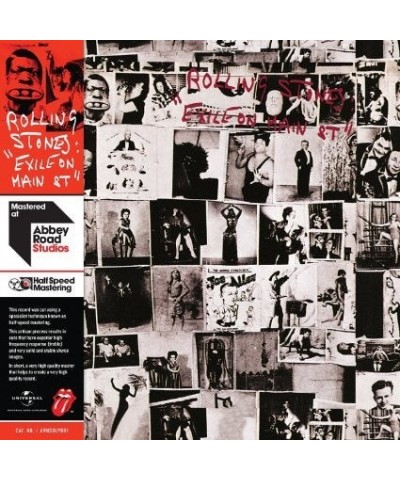 $39.27 The Rolling Stones EXILE ON MAIN STREET: HALF SPEED MASTERING Vinyl Record Vinyl