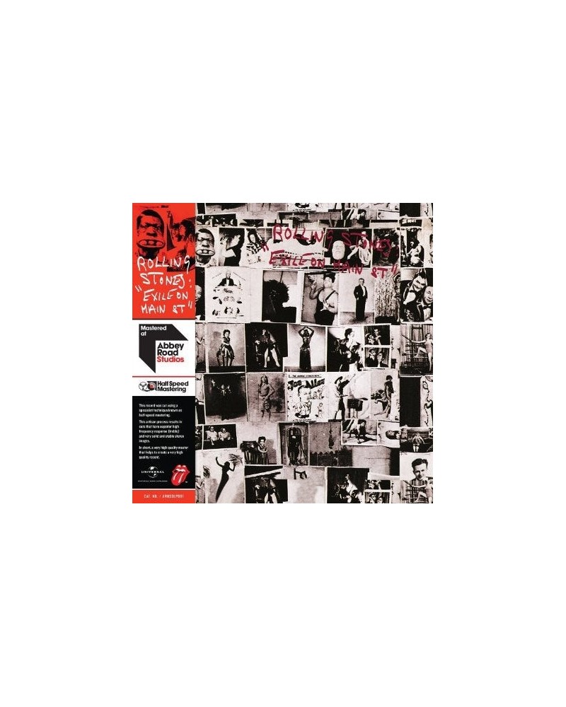 $39.27 The Rolling Stones EXILE ON MAIN STREET: HALF SPEED MASTERING Vinyl Record Vinyl