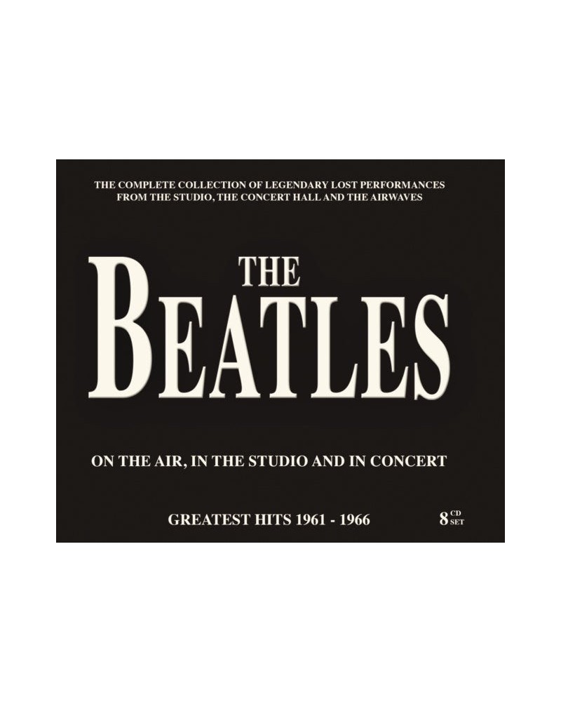 $10.75 The Beatles CD - On The Air In The Studio & In Concert CD