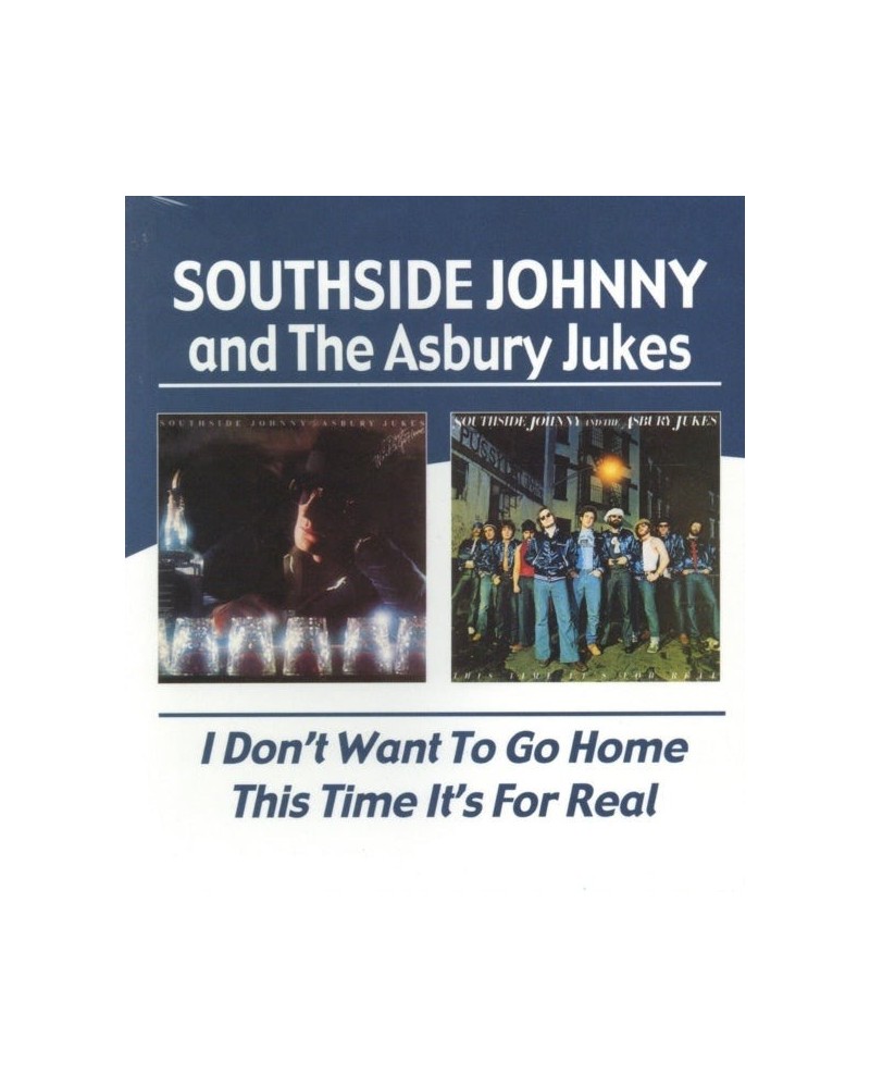 $12.89 Southside Johnny And The Asbury Jukes CD - I Don't Want To Go Home / This Time It's For Real CD