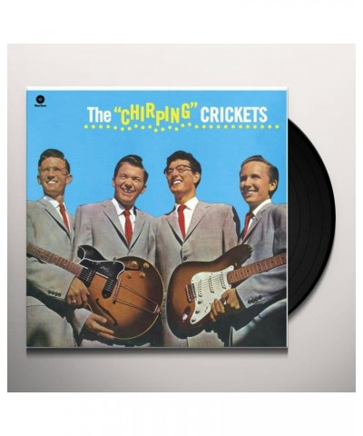 $5.85 Buddy Holly CHIRPING CRICKETS (BONUS TRACK) Vinyl Record - 180 Gram Pressing Vinyl