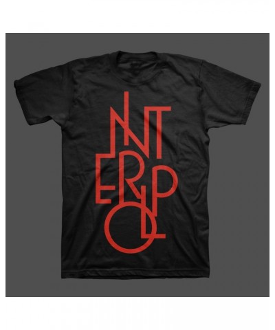 $8.50 Interpol Vertical Logo Tee Shirts