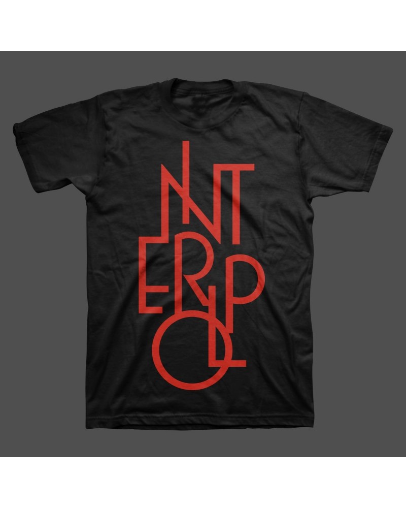 $8.50 Interpol Vertical Logo Tee Shirts