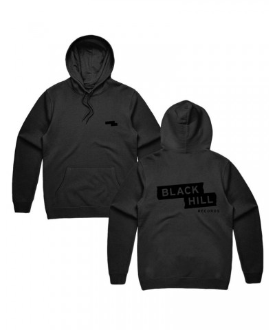 $11.20 Black Hill Records Hoodie Sweatshirts