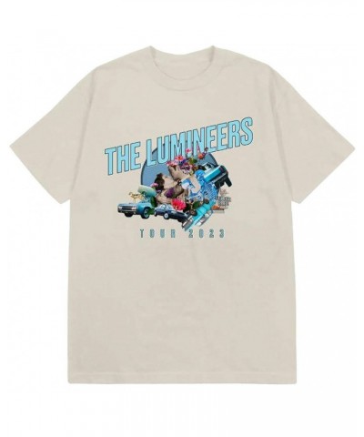 $16.65 The Lumineers 2023 Tour Tan Tee Shirts