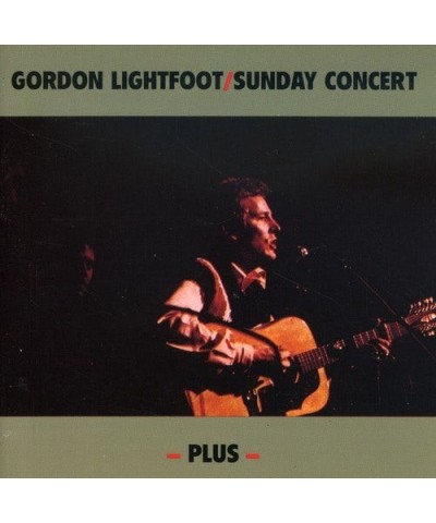 $9.55 Gordon Lightfoot SUNDAY CONCERT PLUS CD CD