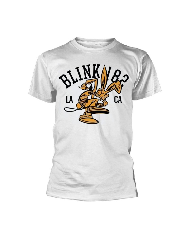 $13.71 blink-182 T Shirt - College Mascot (White) Shirts