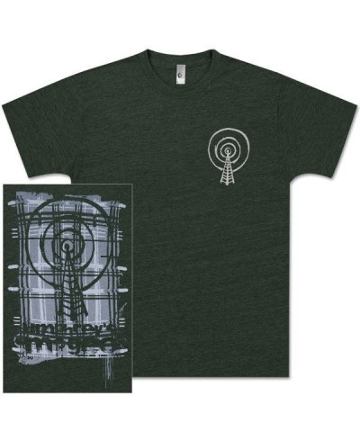 $6.00 Umphrey's McGee Heather Green Radio Tower Tee Shirts