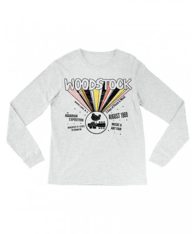 $12.88 Woodstock Long Sleeve Shirt | An Aquarian Exposition Shirt Shirts