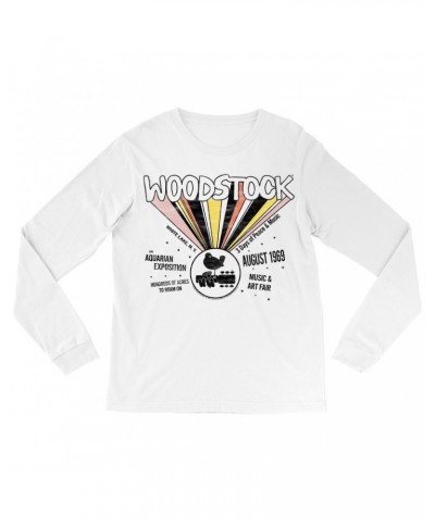 $12.88 Woodstock Long Sleeve Shirt | An Aquarian Exposition Shirt Shirts