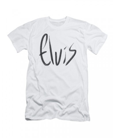 $7.56 Elvis Presley Slim-Fit Shirt | SKETCHY NAME Slim-Fit Tee Shirts