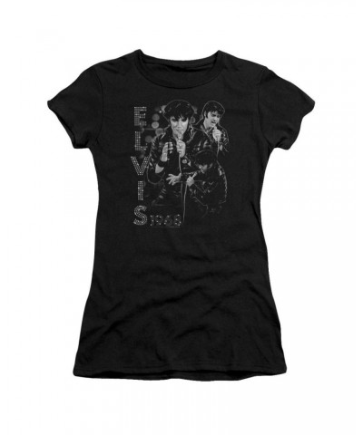 $5.40 Elvis Presley Juniors Shirt | LEATHERED Juniors T Shirt Shirts