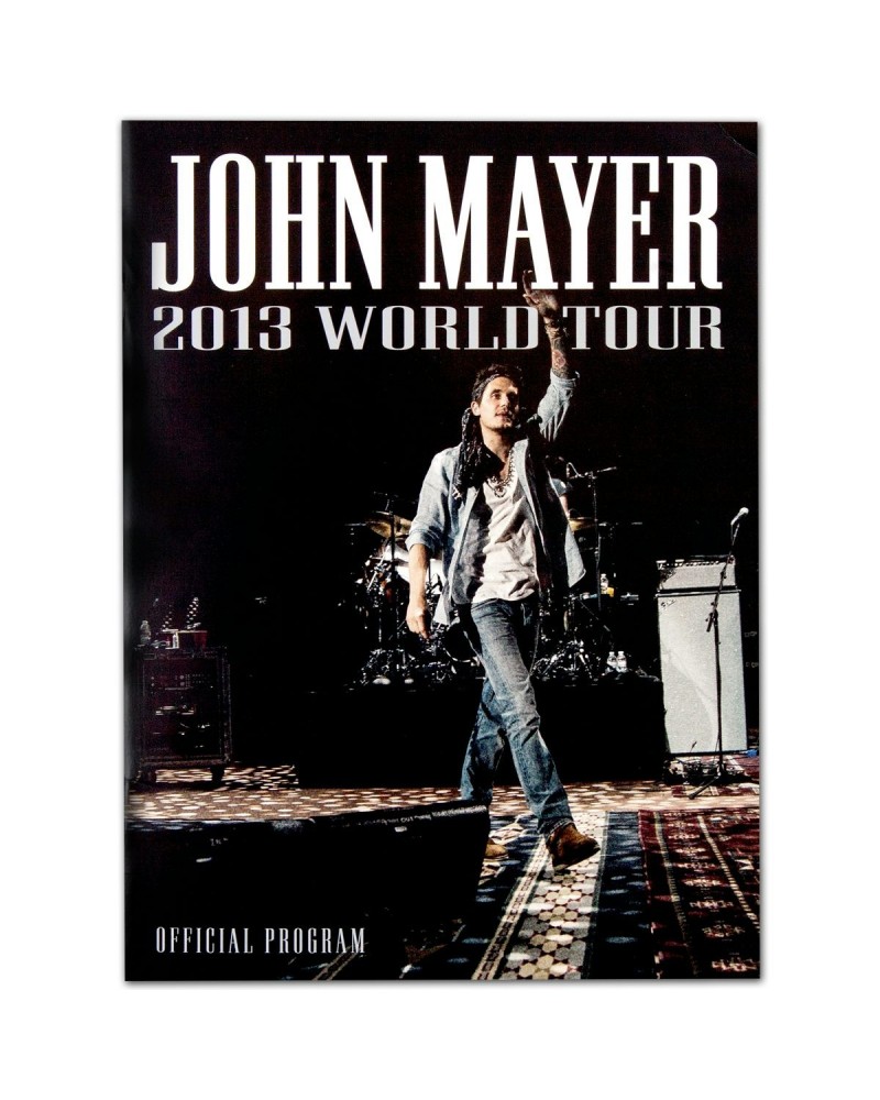 $7.40 John Mayer 2013 World Tour Program Books