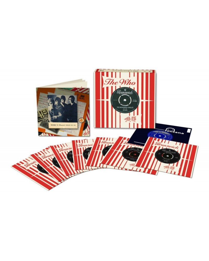 $20.49 The Who BRUNSWICK SINGLES Vinyl Record Box Set Vinyl