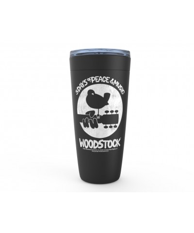 $8.48 Woodstock Viking Tumbler | Bird And Guitar All In White Tumbler Drinkware