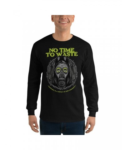 $9.09 No Time To Waste N.T.T.W Toxic Men’s Long Sleeve Shirt Shirts