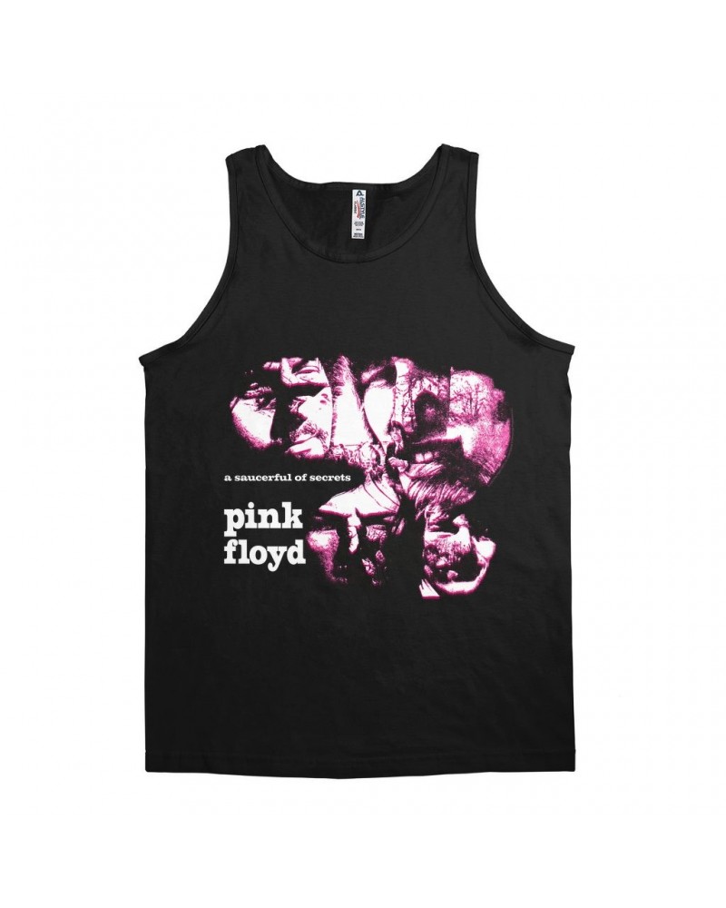 $11.98 Pink Floyd Unisex Tank Top | A Saucerful Of Secrets Album Image Shirt Shirts