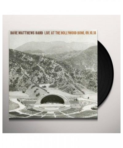 $41.82 Dave Matthews Band LIVE AT THE HOLLYWOOD BOWL - SEPTEMBER 10 2018 Vinyl Record Vinyl