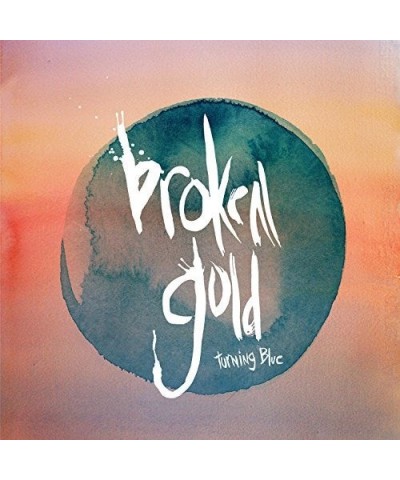 $4.39 Broken Gold Turning Blue Vinyl Record Vinyl