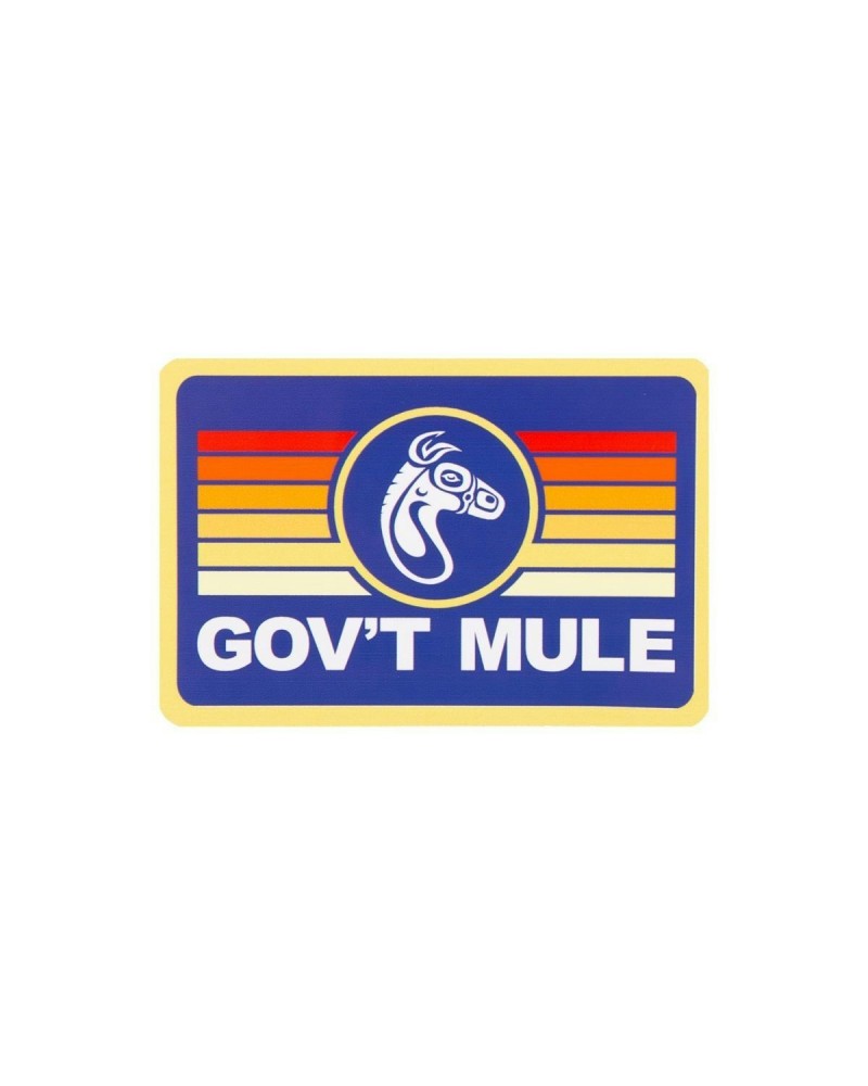 $2.45 Gov't Mule Mulehead Sticker - Blue Accessories