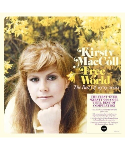 $17.38 Kirsty MacColl FREE WORLD: THE BEST OF KIRSTY MACCOLL 1979-2000 Vinyl Record Vinyl