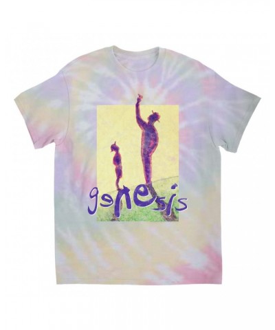 $12.40 Genesis T-Shirt | Distressed We Can't Dance Album Tie Dye Shirt Shirts