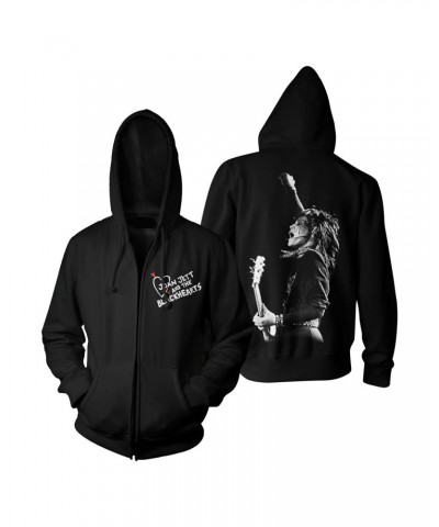 $24.75 Joan Jett & the Blackhearts Zip-Up Hoodie Sweatshirts