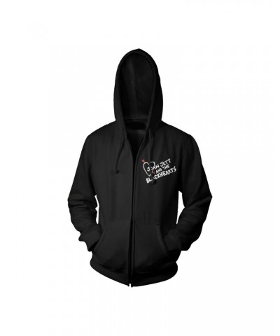 $24.75 Joan Jett & the Blackhearts Zip-Up Hoodie Sweatshirts