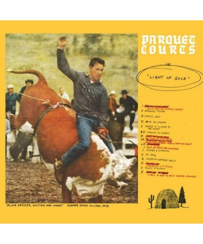 $13.44 Parquet Courts Light Up Gold Vinyl Record Vinyl