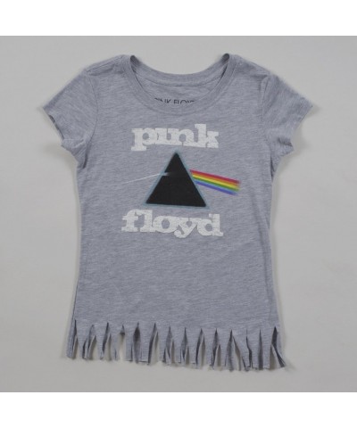 $2.25 Pink Floyd Women's Fringed Classic Logo T-Shirt Shirts