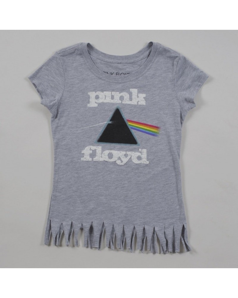 $2.25 Pink Floyd Women's Fringed Classic Logo T-Shirt Shirts