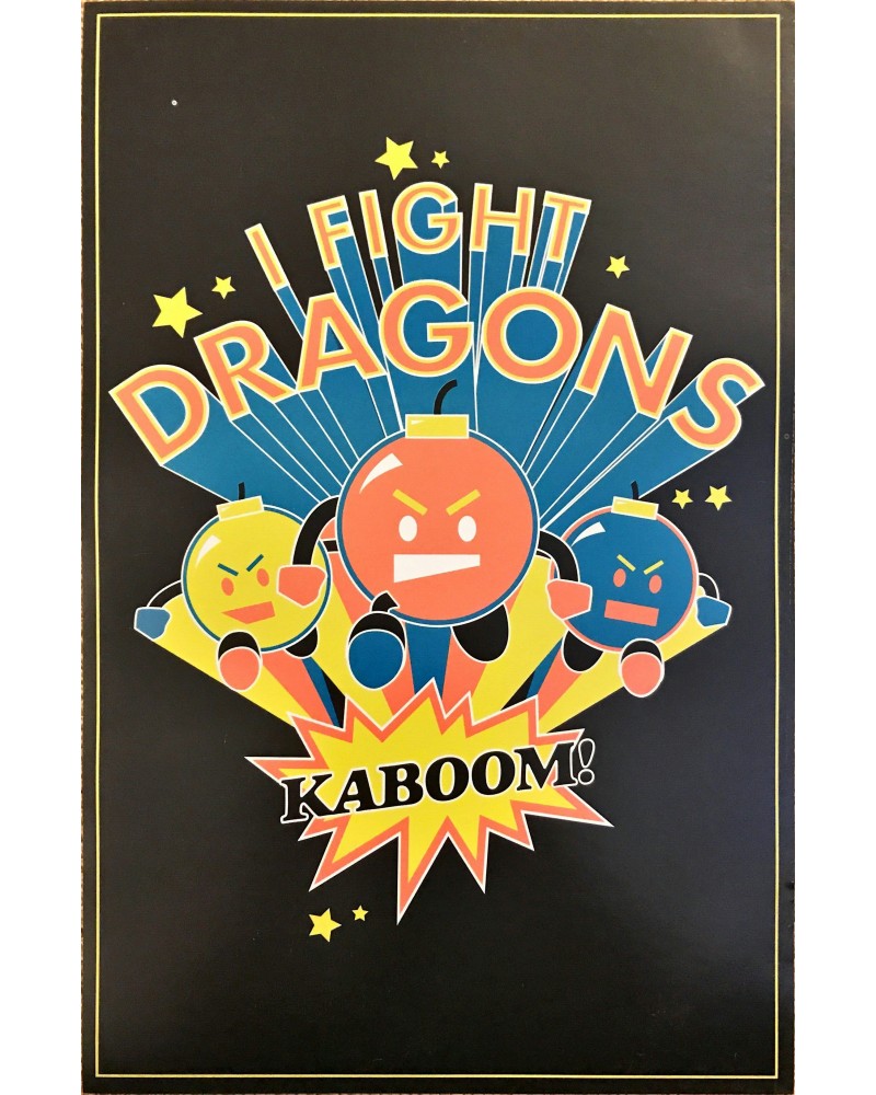 $4.40 I Fight Dragons KABOOM! Poster Decor