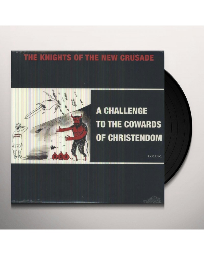 $5.66 The Knights Of The New Crusade CHALLENGE TO THE COWARDS OF CHRISTENDOM Vinyl Record Vinyl