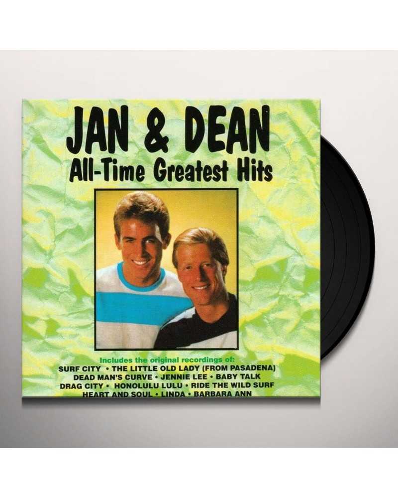 $6.00 Jan & Dean ALL-TIME GREATEST HITS Vinyl Record Vinyl