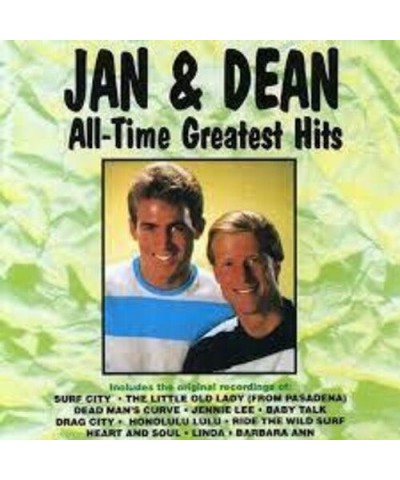 $6.00 Jan & Dean ALL-TIME GREATEST HITS Vinyl Record Vinyl