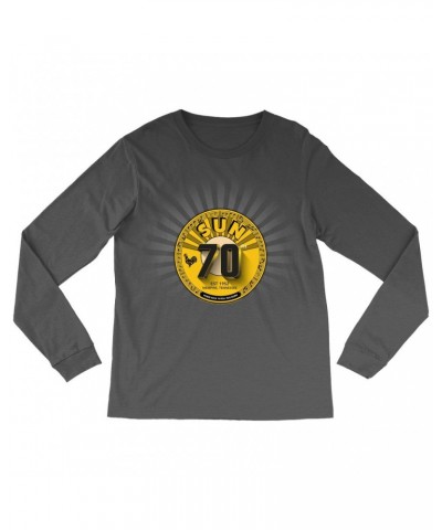 $14.68 Sun Records Long Sleeve Shirt | 70th Anniversary Gold Seal Shirt Shirts