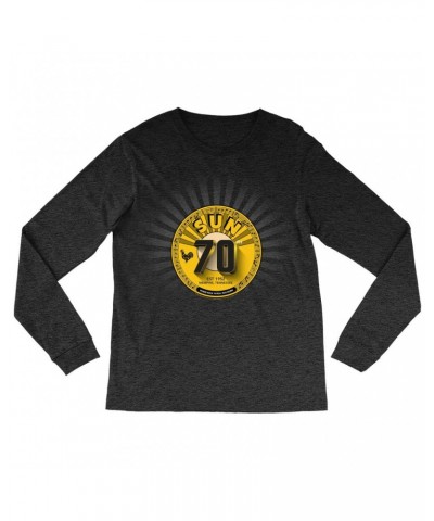 $14.68 Sun Records Long Sleeve Shirt | 70th Anniversary Gold Seal Shirt Shirts