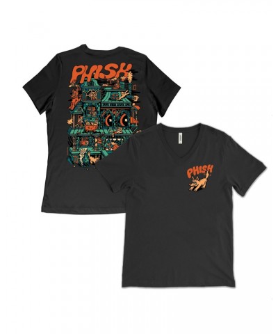 $3.15 Phish Women’s Halloween At Home 2020 Killer Acid V-Neck Shirts