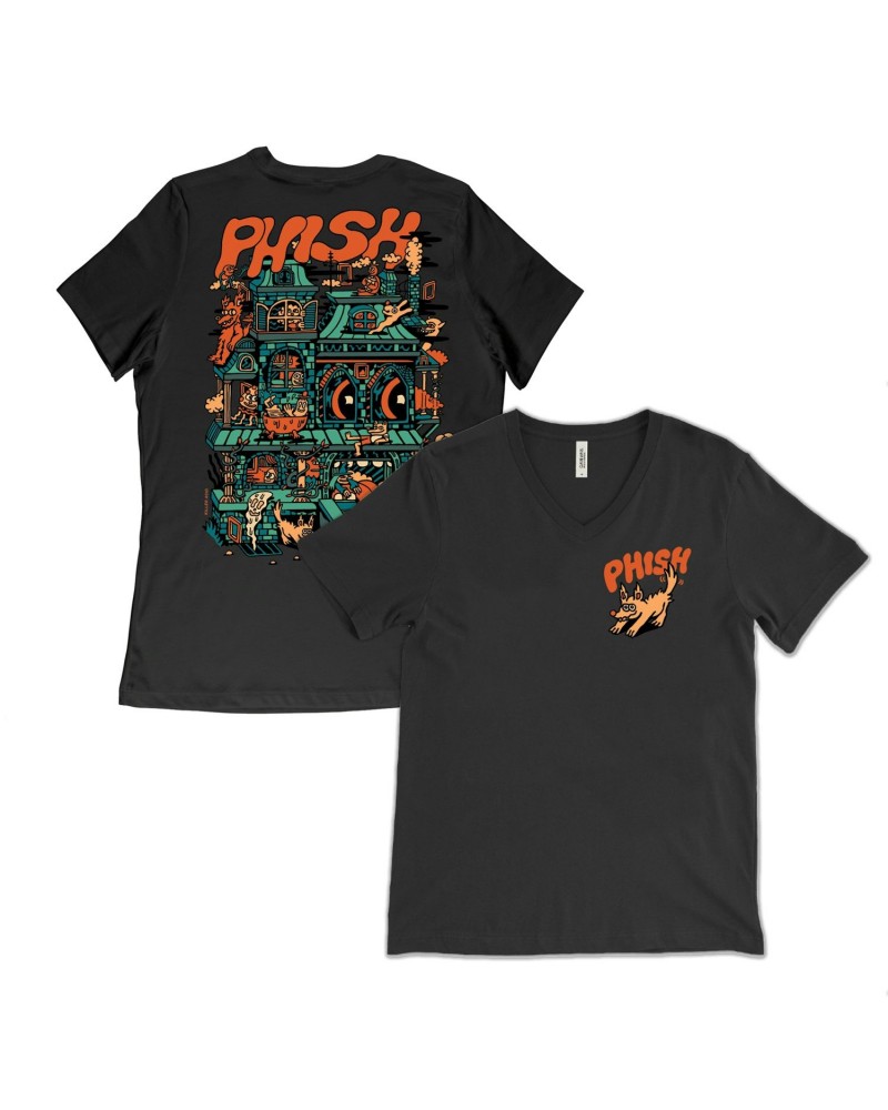 $3.15 Phish Women’s Halloween At Home 2020 Killer Acid V-Neck Shirts