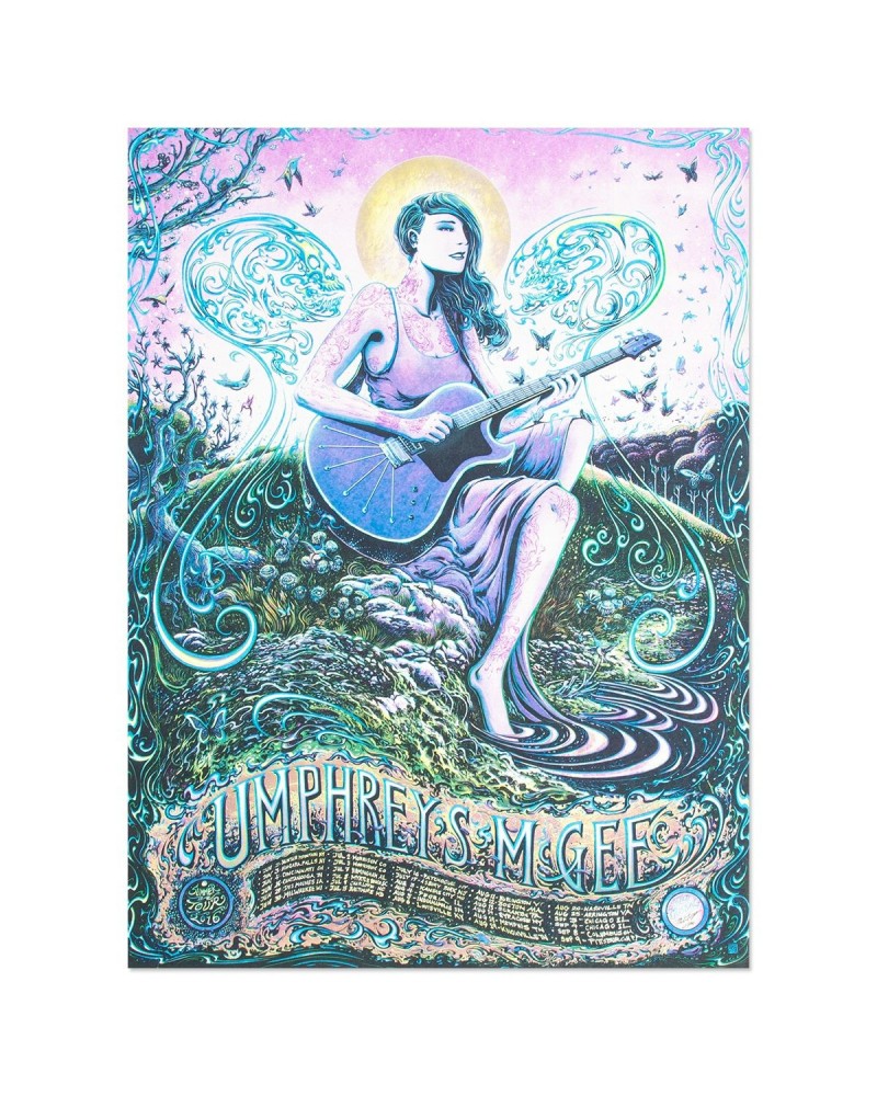 $18.80 Umphrey's McGee Miles Tsang Summer 2016 Tour Poster Decor