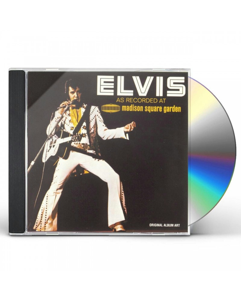 $5.99 Elvis Presley AS RECORDED LIVE AT MADISON SQUARE GARDEN CD CD