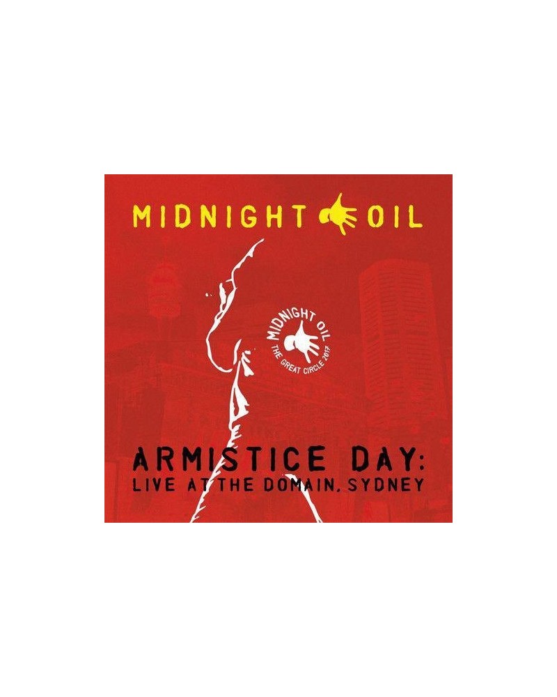 $29.47 Midnight Oil Armistice Day: Live At The Domain Sydney (3LP/Yellow) Vinyl Record Vinyl