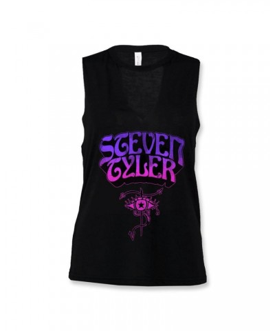 $13.48 Steven Tyler BoHo Logo Ladies Cut-Neck Tank Shirts